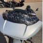 Carbon 6” Road Glide windshield